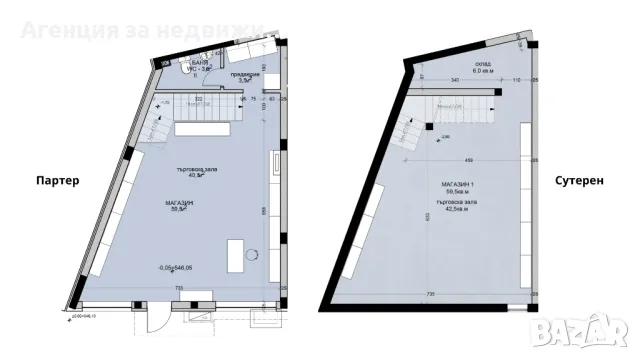 Търговско помещение за НАЕМ/ПРОДАЖБА, снимка 2 - Магазини - 48960210