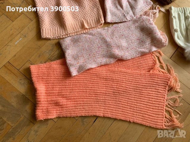 Плетени дрехи, снимка 3 - Шапки, шалове и ръкавици - 43233254