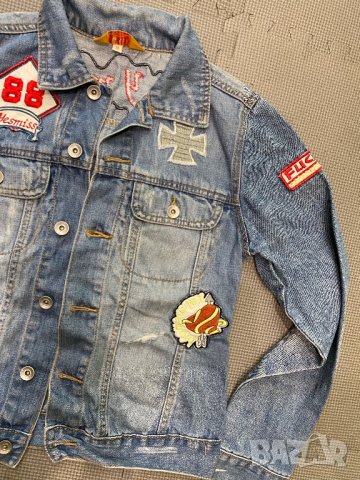 Дънково яке М размер, снимка 4 - Якета - 28844511