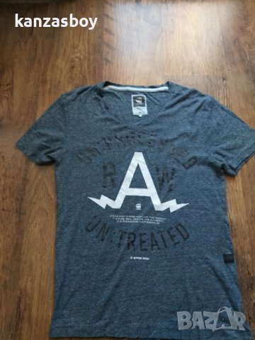 G-star - страхотна мъжка тениска ХЛ, снимка 4 - Тениски - 43946939