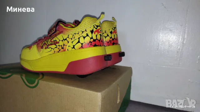 Маратонки с колелца TENGREN, снимка 4 - Детски маратонки - 48674085