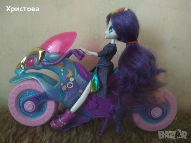 Кукла Му Little Pony Екуестрия и мотор на Hasbro, снимка 7 - Кукли - 43355810
