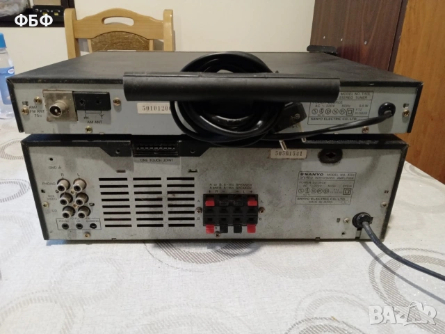 Sanyo усилвател и тунер, снимка 2 - Аудиосистеми - 53451233