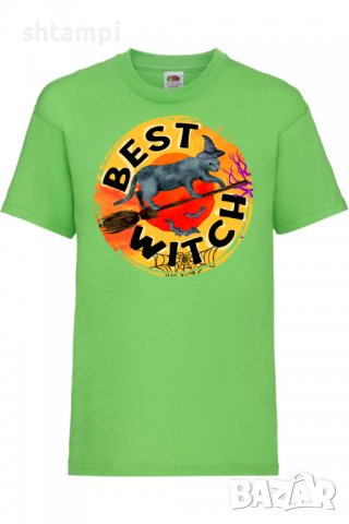 Детска тениска Halloween 07,Halloween,Хелоуин,Празник,Забавление,Изненада,Обичаи,