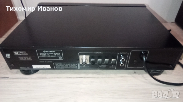 Тунер Hitachi FT-007, снимка 6 - Ресийвъри, усилватели, смесителни пултове - 51438060