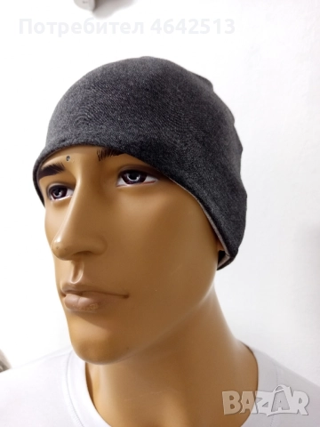 двулицева тънка памучна шапка за мъже ,детска двойна шапка, дамска мека шапка ,спортна шапка