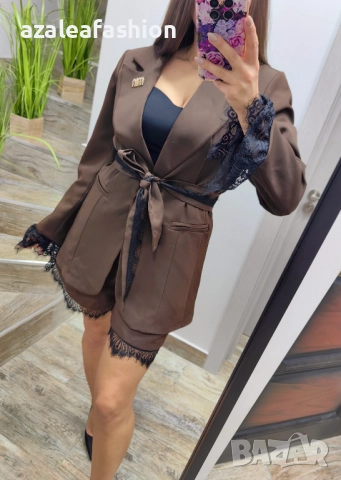 Дамски сет - сако панталонки и бюстие, снимка 14 - Комплекти - 52670822