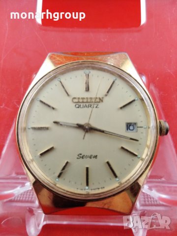 Часовник  CITIZEN  SEVEN/Липсва верижка/, снимка 2 - Мъжки - 26582510