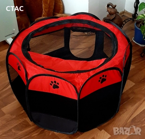 Нова,сгъваема кошара за куче,котка,заек , снимка 6 - За кучета - 52091738