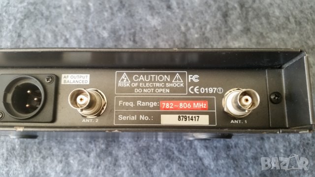 Audix Rad 360 приемник за безжичен микрофон, снимка 5 - Микрофони - 28256344