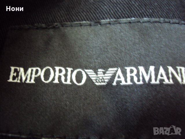 Оригинално кожено дамско яке EMPORIO ARMANI, снимка 9 - Якета - 33548946