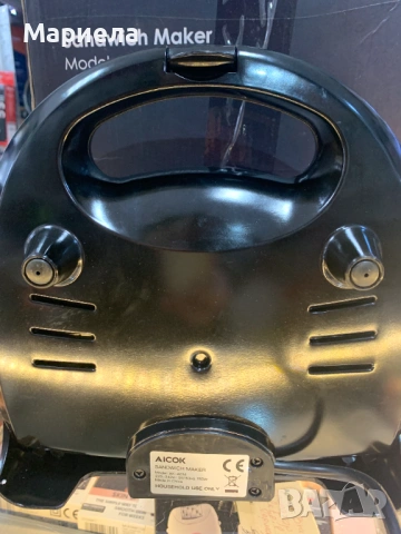 Тостер Aicok ST-08, 750 W, 3 в 1, 3 комплекта плочи, снимка 13 - Тостери - 53493990