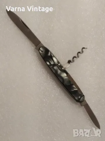 Стар сгъваем нож BARON  SOLINGEN Германия. марк., снимка 3 - Колекции - 48540121