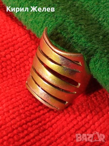 СТАР ВИНТИДЖ СТИЛ СРЕБЪРЕН 925 СРЕБРО ПРЪСТЕН с ПАТИНА 7076, снимка 12 - Пръстени - 30330678