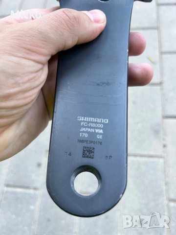 Курбели Shimano ultegra r8000 170mm, снимка 4 - Велосипеди - 51704610