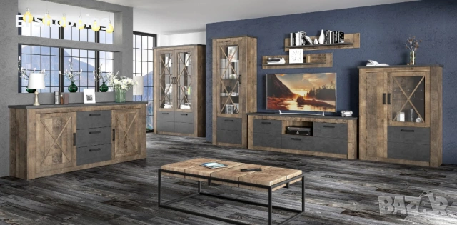  ТВ шкаф колониален дъб/матера 