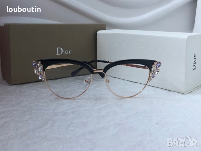 Dior прозрачни слънчеви,диоптрични рамки очила за компютър, снимка 5 - Слънчеви и диоптрични очила - 37109612