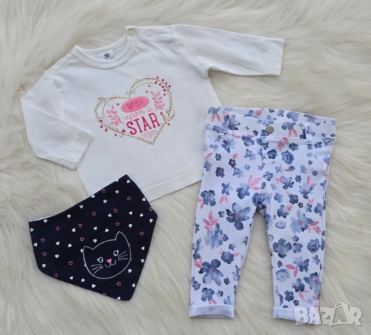 Лот за момиче 0-3 месеца, снимка 8 - Комплекти за бебе - 51983700