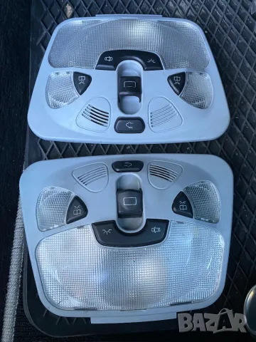 A2038201201 преден плафон осветление мерцедес бенц с копче за шибедах