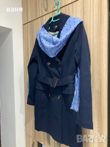 Нов шлифер HM и шалче, снимка 4 - Шлифери - 47689816