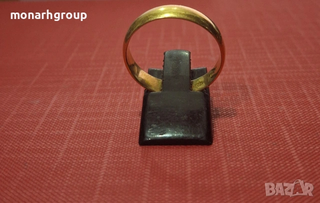 Златен пръстен /22к/, снимка 2 - Пръстени - 53281928