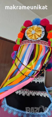 Продавам кукерска маска, гугла, уникат, Новодел, авторски модел, етно, Сурва, Кукерландия , снимка 11 - Колекции - 42314889