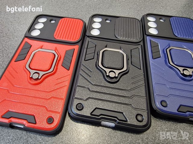 Samsung Galaxy S22,S22+,S22 Ultra,A33,A53,A13,S21FE,A52,A12 ring armor, снимка 10 - Калъфи, кейсове - 37181194