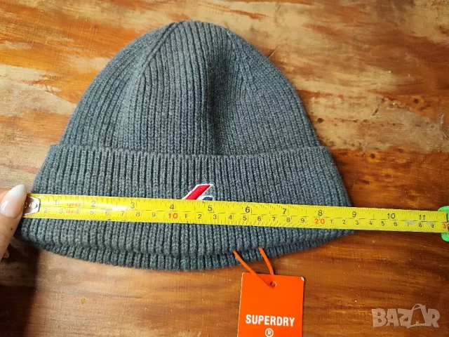 Мъжка шапка Superdry 100% памук, снимка 7 - Шапки - 48991014