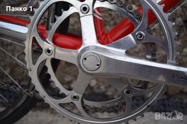 Ретро Шосеен Велосипед Fausto Coppi, 90те години, DuraAce 7400, снимка 11 - Велосипеди - 32531324