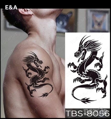 Временни татуировки, снимка 13 - Козметика за тяло - 32466724