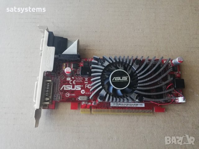 Видео карта AMD Radeon Asus HD EAH5450 HDMI 1024MB GDDR3 64bit PCI-E