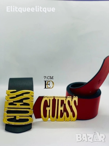 колани 7см от естествена кожа в кутия fendi dolce fabbana versace louis vuitton Gucci , снимка 11 - Колани - 52323863