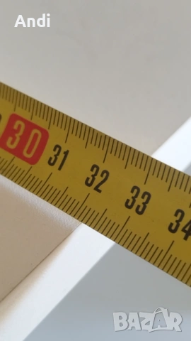 Шкаф - етажерка с 4 рафта 92/32/120 ПДЧ бял, снимка 5 - Шкафове и рафтове - 53331645