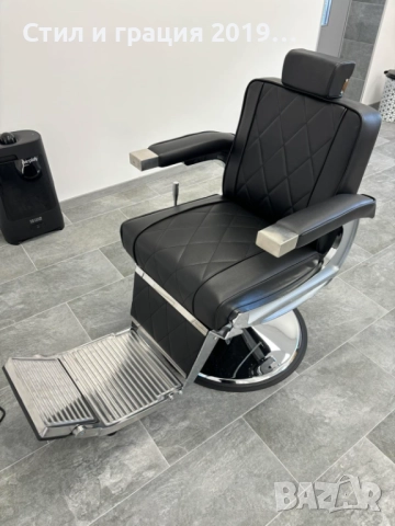 Бръснарски стол BM88066, снимка 8 - Бръснарски столове - 44598069