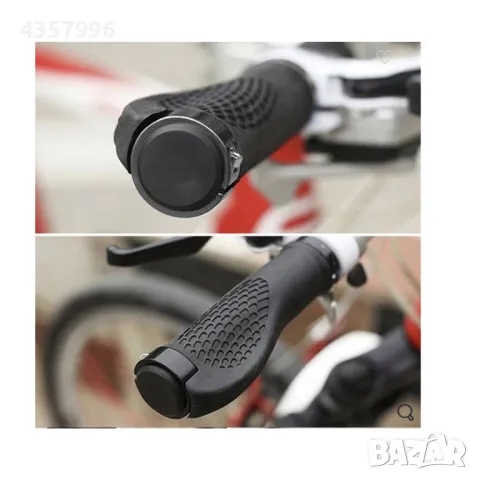  Комплект ръкохватки за велосипед, Черни 