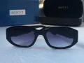 GUCCI с лого 1:1 дамски слънчеви очила елипса 2 цвята овални кръглин, снимка 8
