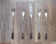 Стари Сребърни прибори за десерт, снимка 2