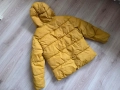 Zara зимно юношеско яке 13-14 години момче цвят охра, снимка 4