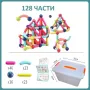 Бебешки комплект играчки - сглобяеми магнитни блокове, снимка 7