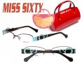 ПРОМО 🍊 MISS SIXTY 🍊 Дамски диоптрични рамки за очила SHADES нови с кутия, снимка 1 - Слънчеви и диоптрични очила - 11223294