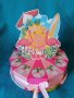 Картонена торта Фламинго, снимка 1 - Други - 43310391