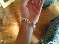 Сребърна Дизайнерска Гривна-110грама.🇧🇬, снимка 8