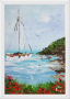 Пейзажи, картини с море и лодки, снимка 1 - Картини - 44872057