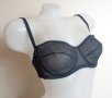 La Perla 80B черен тюлен прозрачен сутиен, снимка 2