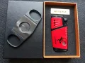 Луксозна запалка за пури с подарък резачка ПРОМО ЦЕНА, снимка 2