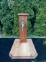 Уникален дървен диспенсер за алкохол, снимка 4