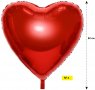 Балони - сърце, надписи, комплекти, латекс, фолио, снимка 4