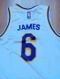 Чисто нов оригинален екип на Los Angelis Lakers - LeBron James, снимка 2