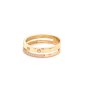 Златен дамски пръстен 2,44гр. размер:59 14кр. проба:585 модел:21888-2, снимка 3