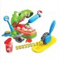 Комплект динозавър зъболекар Дино с пластелин, снимка 1 - Образователни игри - 39550140